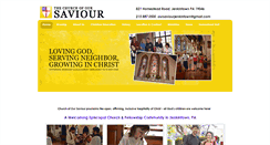Desktop Screenshot of churchofoursaviour.net