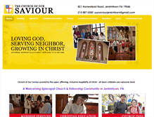 Tablet Screenshot of churchofoursaviour.net